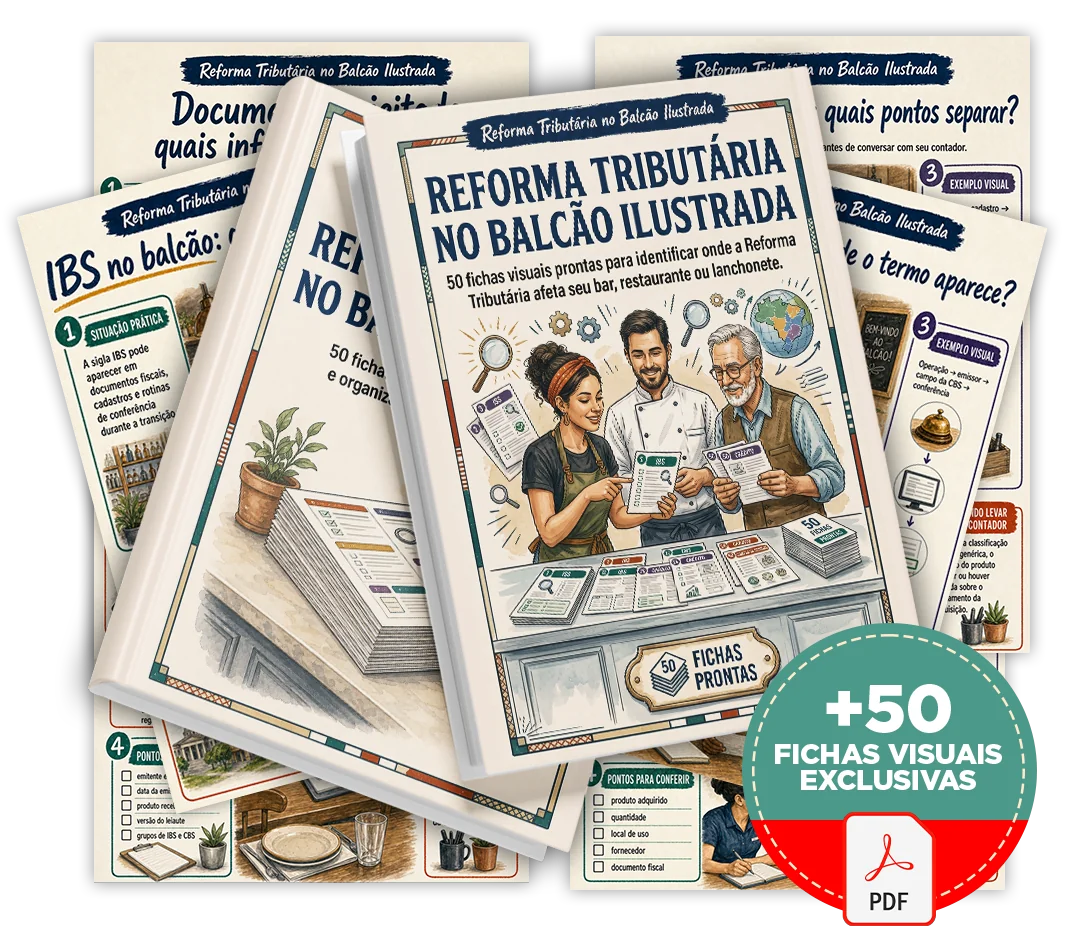 Mockup principal do Reforma Tributária no Balcão Ilustrada